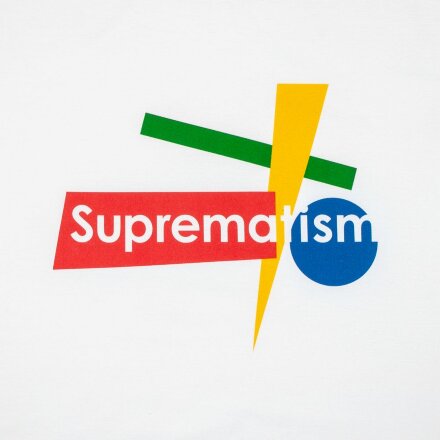 Футболка Suprematism, белая Футболка Suprematism, белая