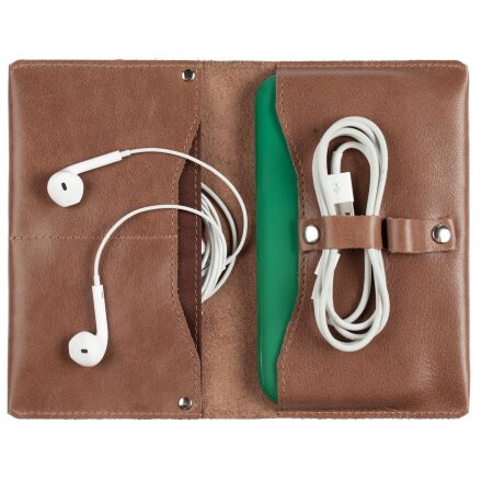 Органайзер для зарядных устройств Apache, коричневый (какао) Органайзер для зарядных устройств Apache, коричневый (какао)