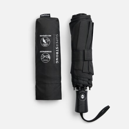 Складной зонт Fiber Magic Superstrong, черный Складной зонт Fiber Magic Superstrong, черный