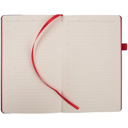 Ежедневник Ton Metal, недатированный, черный с красным Ежедневник Ton Metal, недатированный, черный с красным