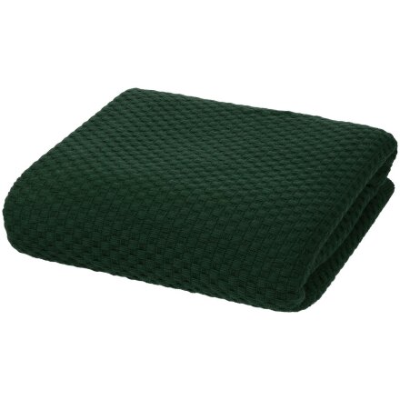 Плед Sheerness, темно-зеленый Плед Sheerness, темно-зеленый