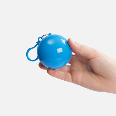 Дождевик в круглом футляре Nimbus, черный Дождевик в круглом футляре Nimbus, черный