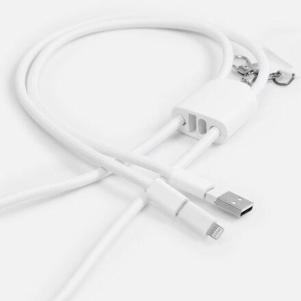 Кабель-ланьярд energyFlex Pro, белый Кабель-ланьярд energyFlex Pro, белый