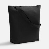 Шопер B5, черный с широкими черными ручками Шопер B5, черный с широкими черными ручками