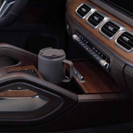 Термокружка вакуумная Aventura, серая