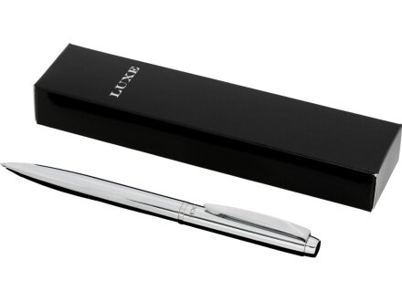 Ручка металлическая шариковая Cepheus, серебристый Ручка металлическая шариковая Cepheus, серебристый