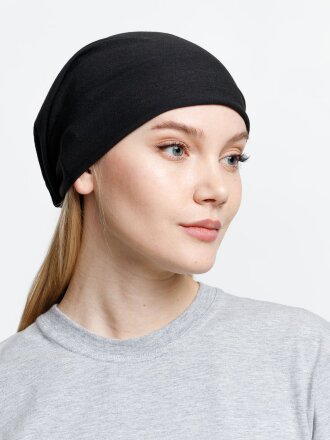 Многофункциональная бандана Dekko, черная Многофункциональная бандана Dekko, черная