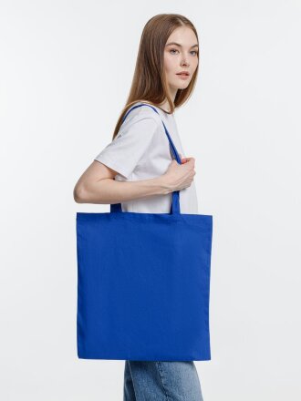 Холщовая сумка Optima 135, ярко-синяя Холщовая сумка Optima 135, ярко-синяя