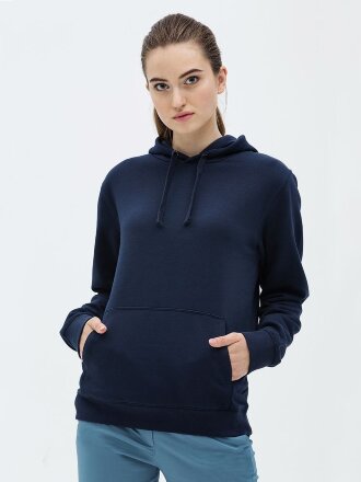 Толстовка унисекс Spencer, темно-синяя Толстовка унисекс Spencer, темно-синяя