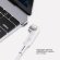 Адаптер USB-С - USB-C, магнитный, белый, Deppa Адаптер USB-С - USB-C, магнитный, белый, Deppa