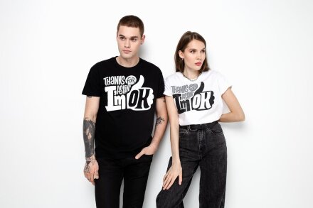 Футболка I'm OK, белая Футболка I'm OK, белая