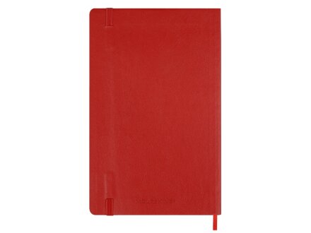 Записная книжка Moleskine Classic Soft (в линейку), Large (13х21см), красный Записная книжка Moleskine Classic Soft (в линейку), Large (13х21см), красный