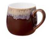 Кружка с вулканическим эффектом по краю Etna, 440 мл, бургунди Кружка с вулканическим эффектом по краю Etna, 440 мл, бургунди