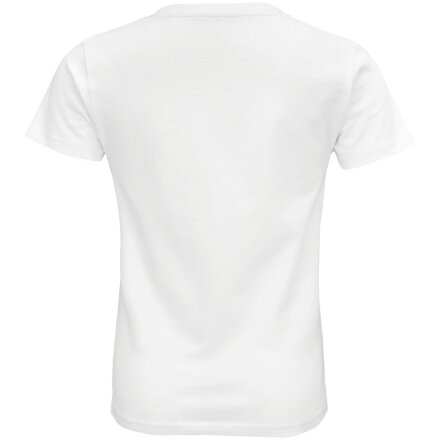 Футболка детская Pioneer Kids, белая Футболка детская Pioneer Kids, белая