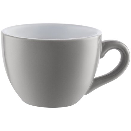 Чайная пара Cozy Morning, серая с красным Чайная пара Cozy Morning, серая с красным