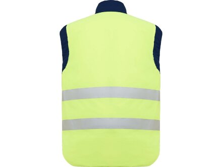 Жилет Persei, нэйви/неоновый желтый