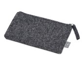 Пенал из RPET-фетра Felt, серый Пенал из RPET-фетра Felt, серый