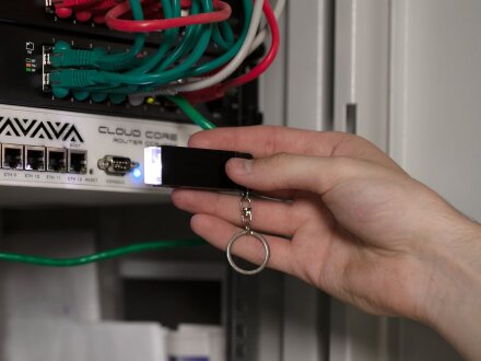 Брелок-фонарик Just Ray, черный Брелок-фонарик Just Ray, черный