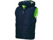 Жилет мужской, Slazenger, темно-синий/зеленое яблоко Жилет мужской, Slazenger, темно-синий/зеленое яблоко