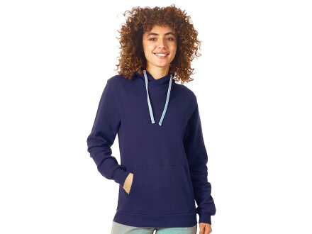 Толстовка унисекс Stream с капюшоном, нэви Толстовка унисекс Stream с капюшоном, нэви