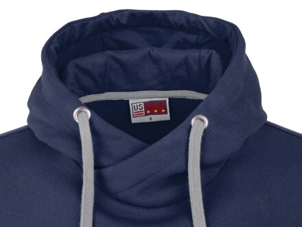Толстовка унисекс Stream с капюшоном, нэви Толстовка унисекс Stream с капюшоном, нэви