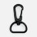 Застежка-карабин Snap Hook, M, черная Застежка-карабин Snap Hook, M, черная