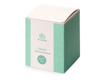 Свеча соевая ароматическая в стекле Niort, синяя Свеча соевая ароматическая в стекле Niort, синяя