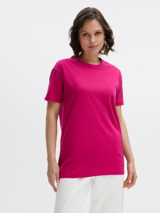Футболка унисекс Regent 150, ярко-розовая (фуксия)