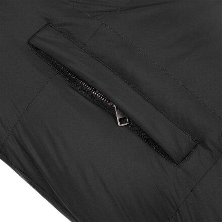 Пуховик унисекс Kapsula, черный Пуховик унисекс Kapsula, черный