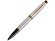 Ручка-роллер Waterman Expert 3, цвет: Stainless Steel GT, стержень: Fblk с нанесением логотипа