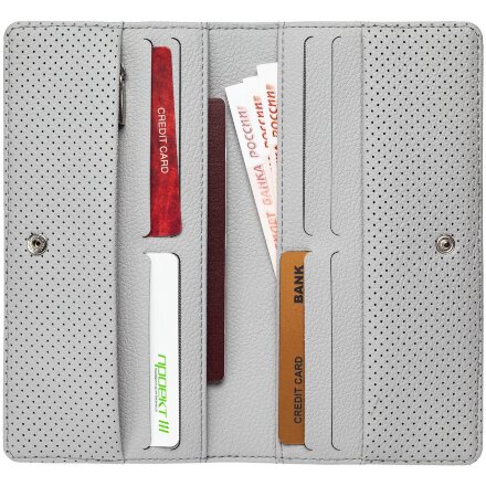 Кошелек dotMODE, серый Кошелек dotMODE, серый