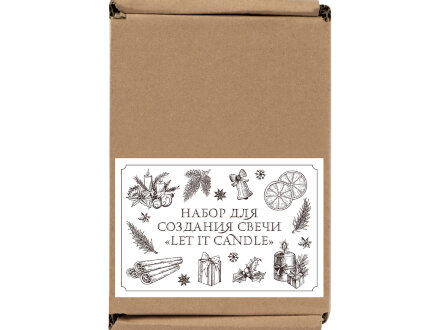 Набор для создания свечи Let it Candle Набор для создания свечи Let it Candle