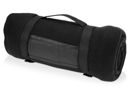 Подарочный набор с термосом и пледом Serenity, черный Подарочный набор с термосом и пледом Serenity, черный