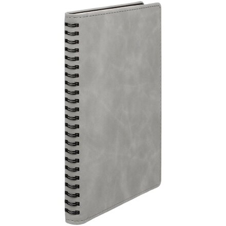 Ежедневник Spring Urban на заказ, недатированный, серый Ежедневник Spring Urban на заказ, недатированный, серый