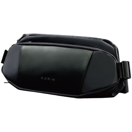 Сумка кросс-боди FlipSling, черная с зеленым Сумка кросс-боди FlipSling, черная с зеленым