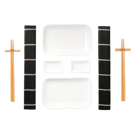 Набор для сервировки суши Tokyo (10 предметов), черный Набор для сервировки суши Tokyo (10 предметов), черный