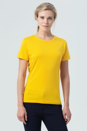 Футболка женская Miss 150, желтая Футболка женская Miss 150, желтая