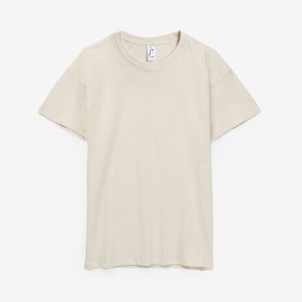 Футболка унисекс Regent 150, светло-бежевая (неокрашенная) Футболка унисекс Regent 150, светло-бежевая (неокрашенная)