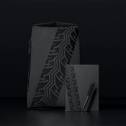 Ручка шариковая Prodir QS03 PRP Tyre Soft Touch, черная Ручка шариковая Prodir QS03 PRP Tyre Soft Touch, черная