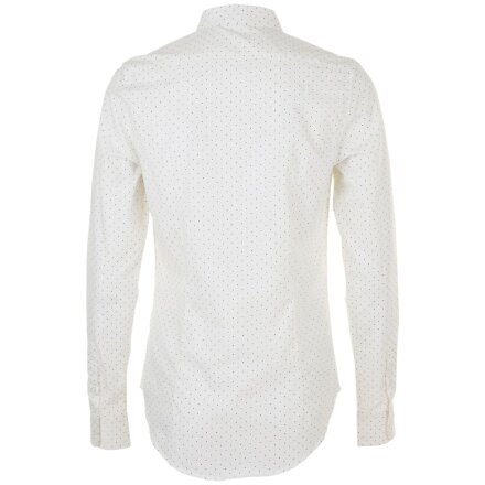 Рубашка женская Becker Women, белая с темно-синим Рубашка женская Becker Women, белая с темно-синим