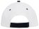 Бейсболка New Castle 6-ти панельная, белый/темно-синий Бейсболка New Castle 6-ти панельная, белый/темно-синий