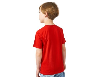 Футболка Heavy Super Club детская, красный Футболка Heavy Super Club детская, красный