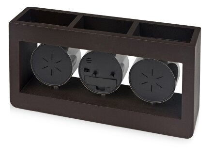 Погодная станция Трилогия, коричневый/серебристый Погодная станция Трилогия, коричневый/серебристый