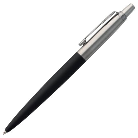 Ручка шариковая Parker Jotter Core K63, черный с серебристым Ручка шариковая Parker Jotter Core K63, черный с серебристым
