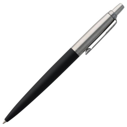 Ручка шариковая Parker Jotter Core K63, черный с серебристым Ручка шариковая Parker Jotter Core K63, черный с серебристым