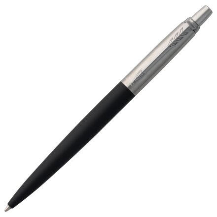Ручка шариковая Parker Jotter Core K63, черный с серебристым Ручка шариковая Parker Jotter Core K63, черный с серебристым