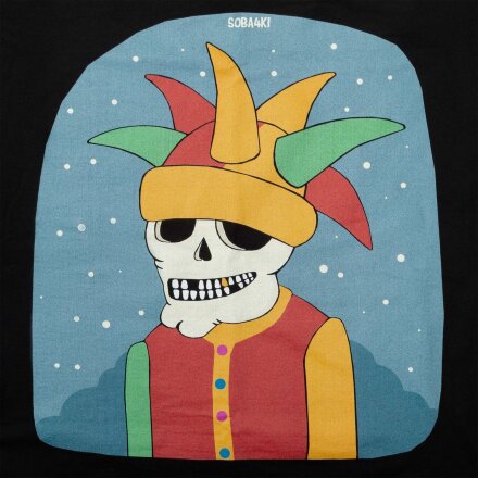 Футболка «Шут», черная Футболка «Шут», черная