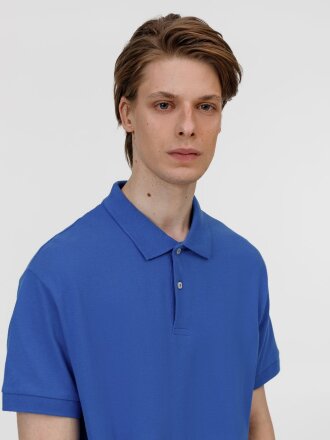 Рубашка поло унисекс Pacific, ярко-синяя (royal) Рубашка поло унисекс Pacific, ярко-синяя (royal)