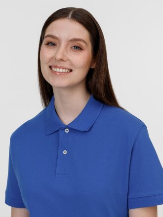 Рубашка поло унисекс Pacific, ярко-синяя (royal) Рубашка поло унисекс Pacific, ярко-синяя (royal)