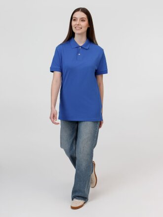 Рубашка поло унисекс Pacific, ярко-синяя (royal) Рубашка поло унисекс Pacific, ярко-синяя (royal)